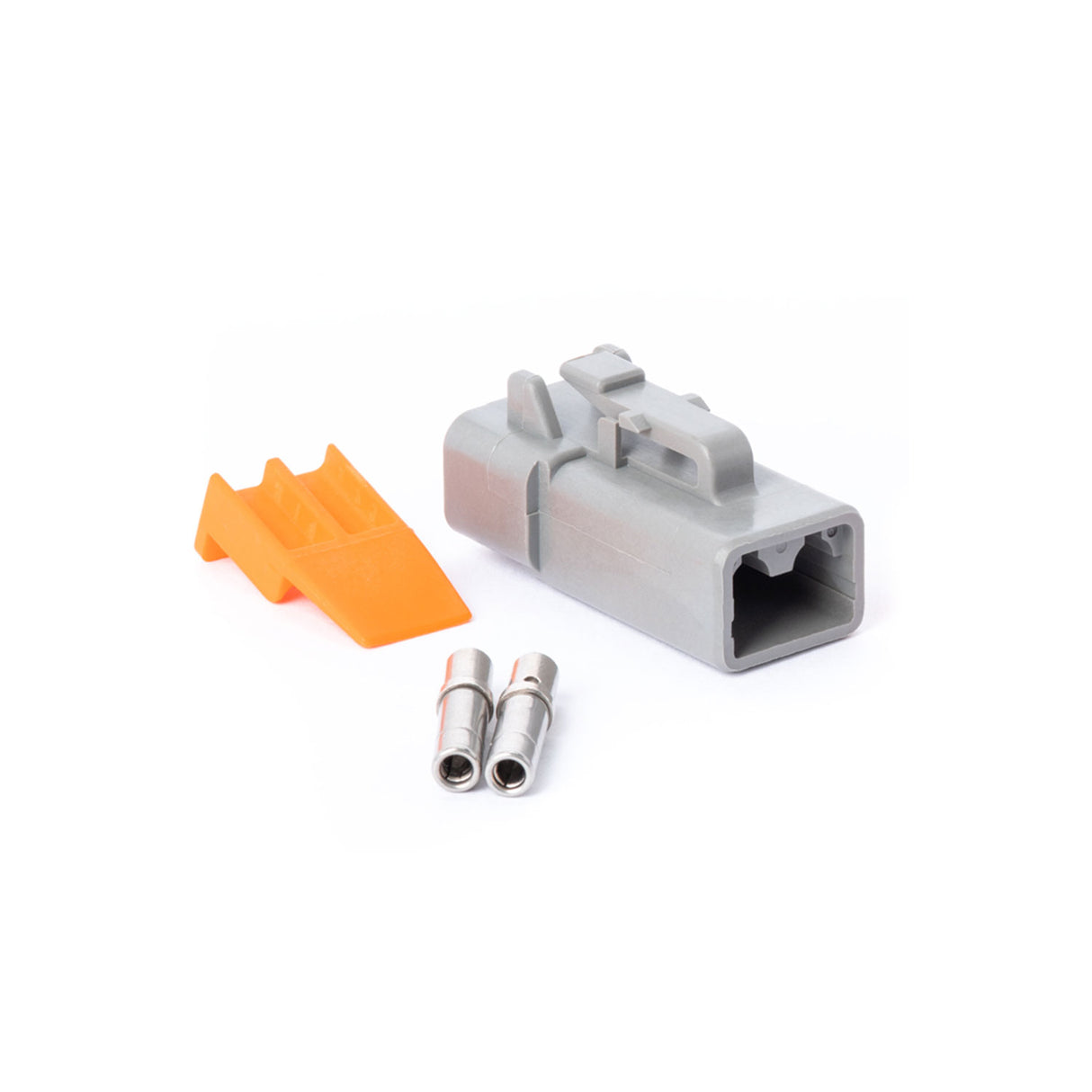 DTP02GY-PK - DTP Series - Deutsch 2 Socket Connector Plug Kit