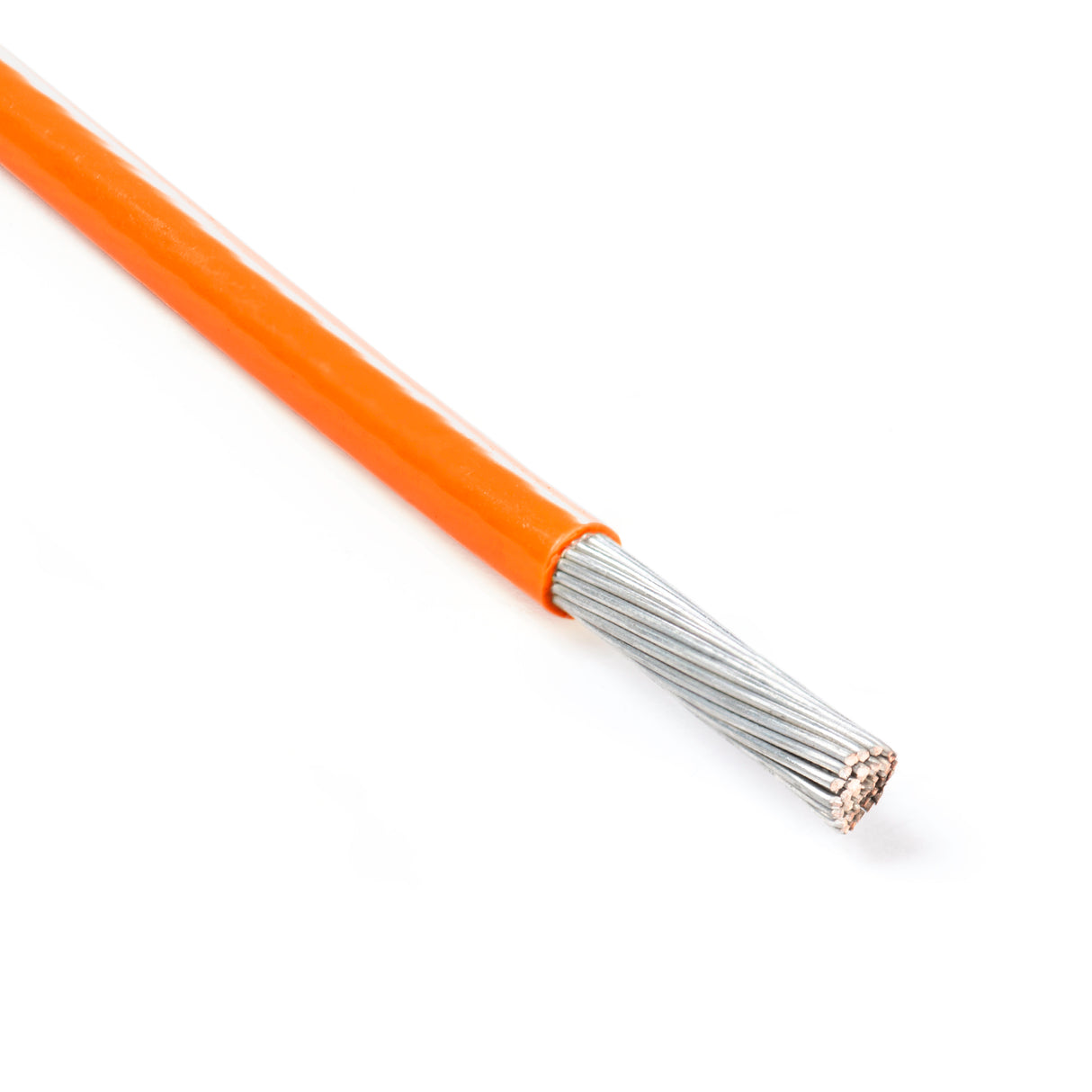 M22759/32-12-3 - TEFZEL POWER WIRE - 12 AWG - ORANGE