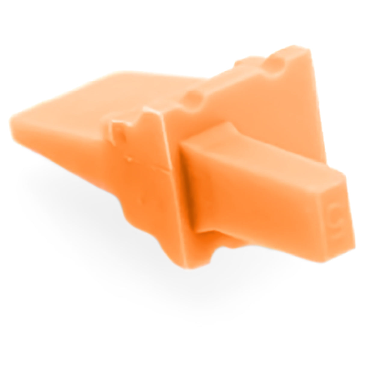 AWM-4P - ATM Series - Wedgelock for 4 Pin Receptacle - Orange