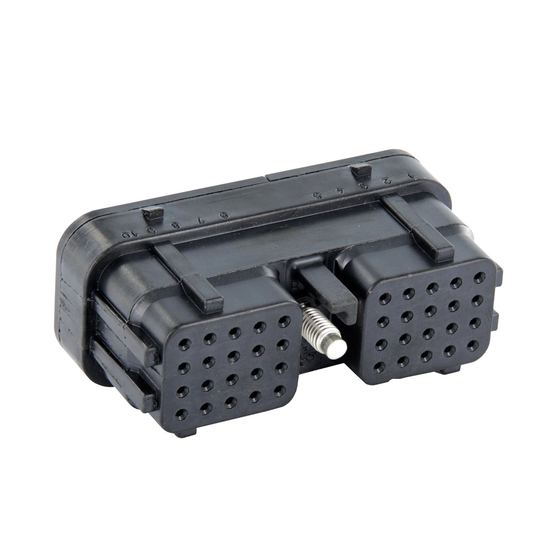 DRC26-40SB - DRC Series - 40 Cavity Plug - B Key, In-Line, Black –  BuyDeutsch