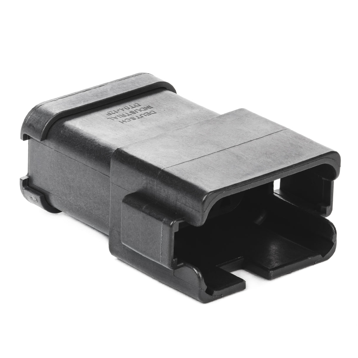 DT04-12PA-BE04 - DT Series - 12 Pin Receptacle - Dia. Seal, Enhanced A Key, End Cap, Black