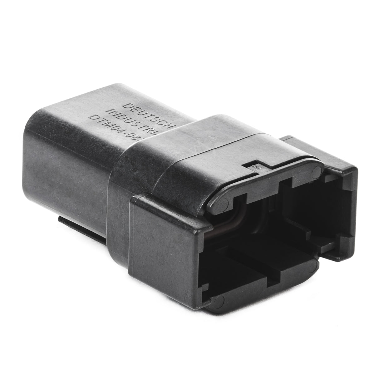 DTM04-08PB - DTM Series - 8 Pin Receptacle - B Key, Black