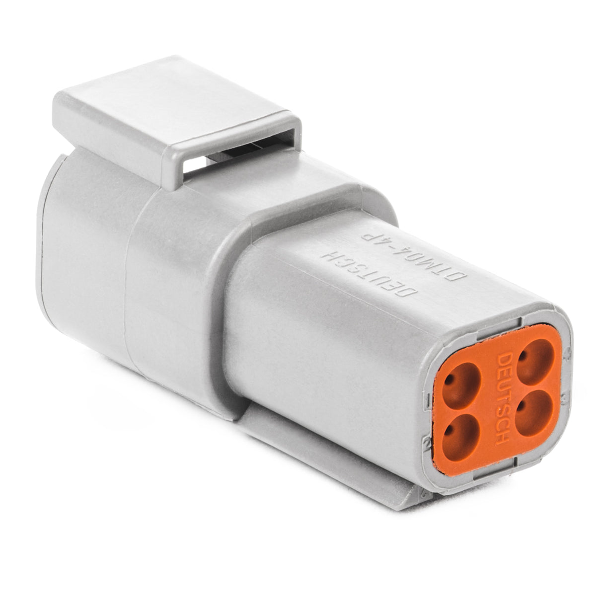 DTM04-4P - DTM Series - 4 Pin Receptacle - Gray