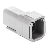 DTM04-6P - DTM Series - 6 Pin Receptacle - Gray