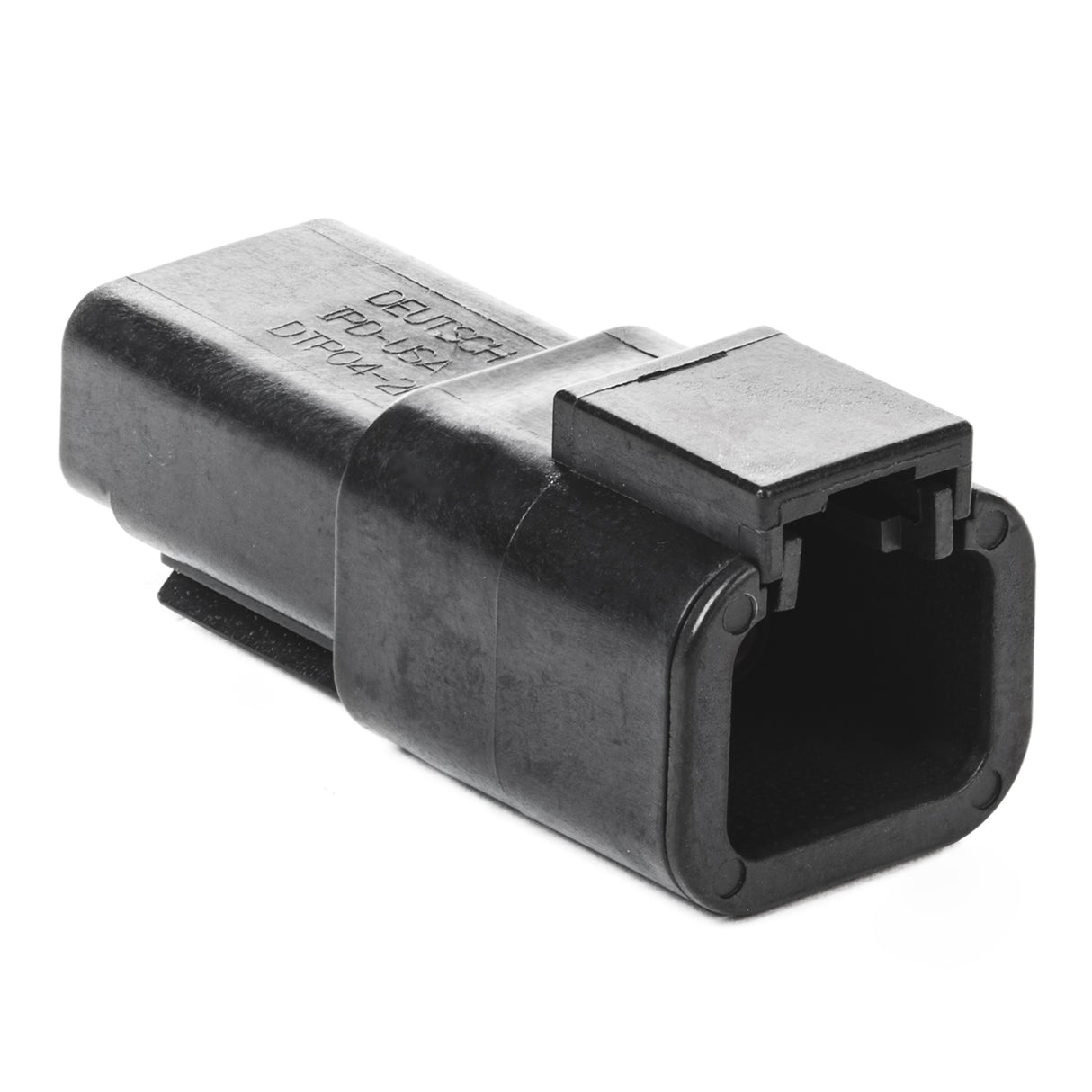 DTP04-2P-E004 - DTP Series - 2 Pin Receptacle - Black