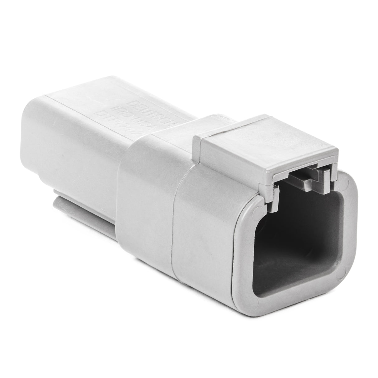 DTP04-2P - DTP Series - 2 Pin Receptacle - Gray