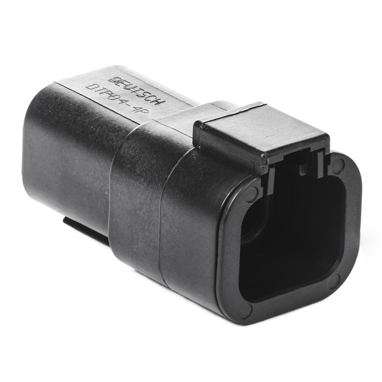 DTP04-4P-E004 - DTP Series - 4 Pin Receptacle - Black