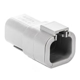 DTP04-4P - DTP Series - 4 Pin Receptacle - Gray