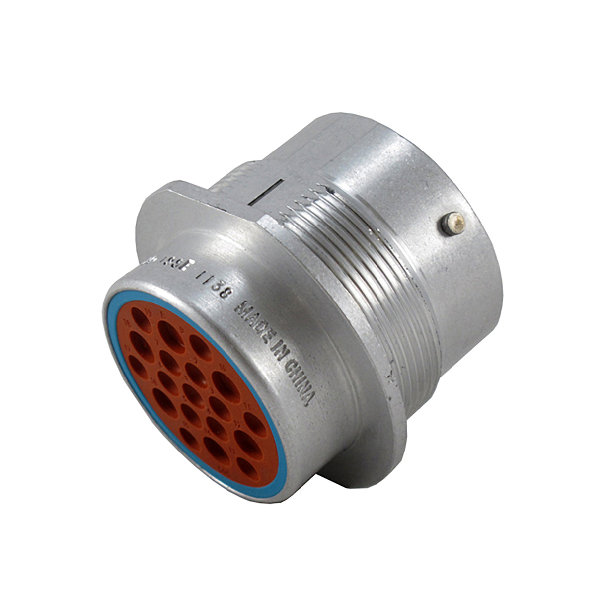 HD34-24-19SE - HD30 Series - 19 Socket Receptacle - 24 Shell, E Seal, Reverse, Flange