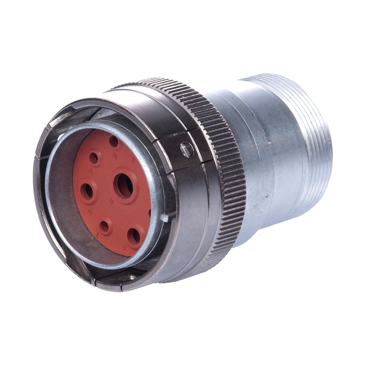 HDB36-24-9PN-072 - HD30 Series - 9 Pin Plug - 24 Shell - N Seal, Reverse, Breakaway, Threaded Adapter