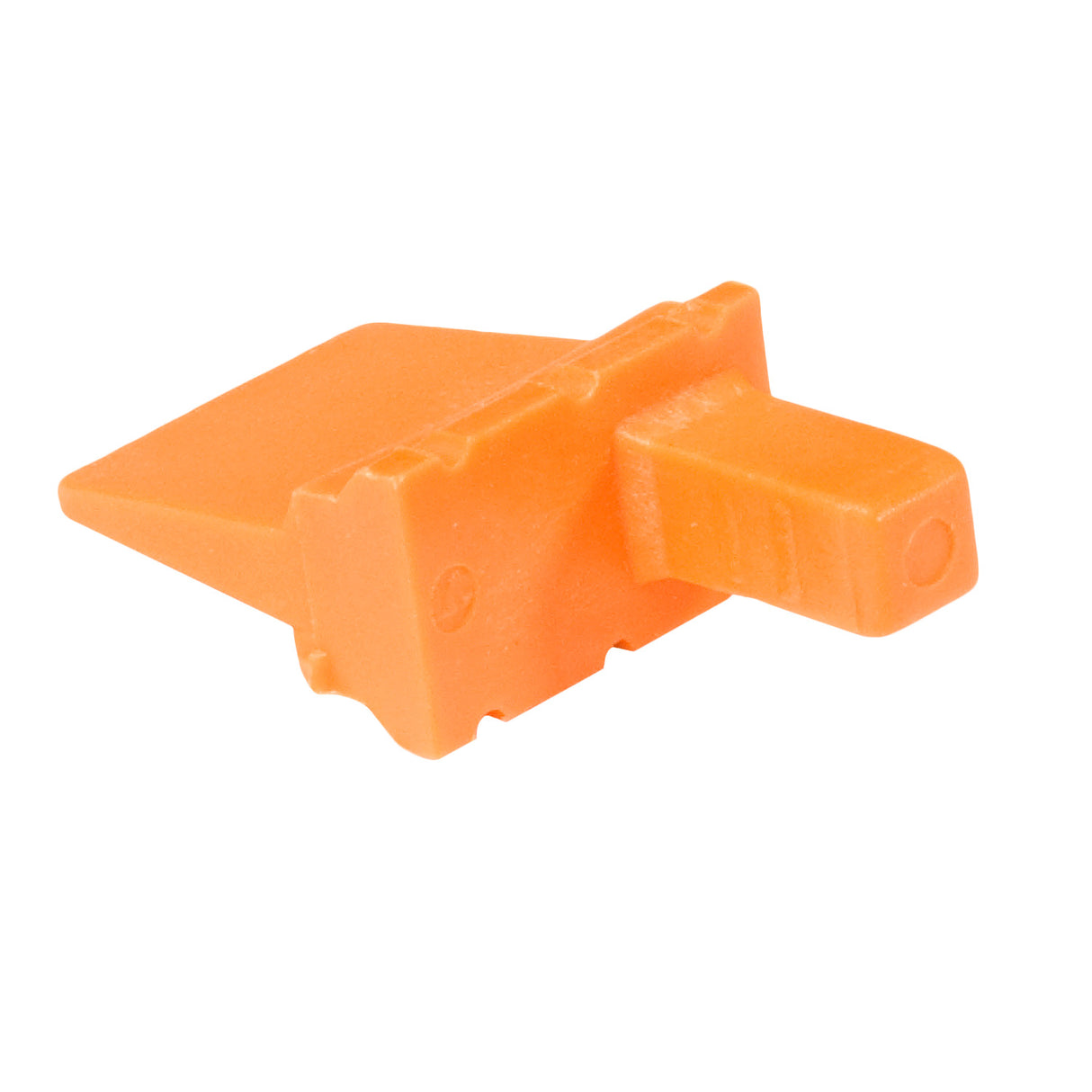 WM-6P - DTM Series - 6 Pin Receptacle Wedgelock - Orange