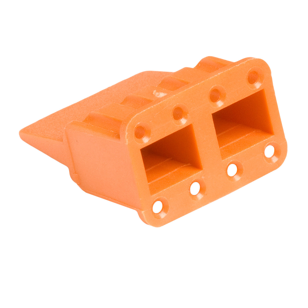 WM-8S - DTM Series - 8 Socket Plug Wedgelock - Orange