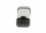 DT04-4P-E003 - DT Series - 4 Pin Receptacle - Black, End Cap